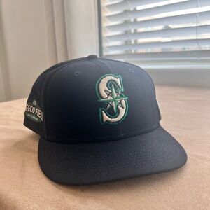 Seattle Mariners New Era Navy and Teal Baseball Cap